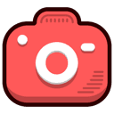 youtube screenshotter's icon, a red camera